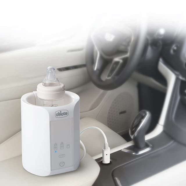 جهاز تسخين الرضاعات أبيض تشيكو Chicco - Home-Travel Bottle Warmer