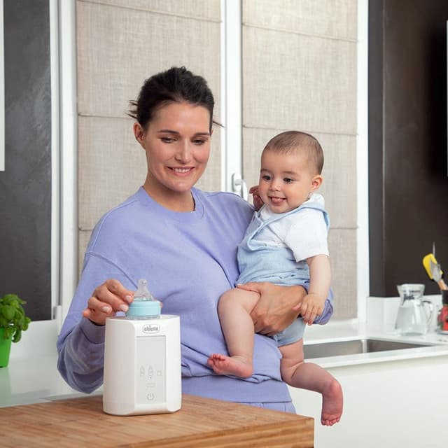 جهاز تسخين الرضاعات أبيض تشيكو Chicco - Home-Travel Bottle Warmer
