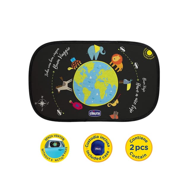مظلة شمسية للسيارة للاطفال 2 قطعة شيكو Chicco - Sunshades - Pack of 2