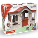 بيت للاطفال كبير بلاستيك أحمر / بني تشيكوز Chicos - Le Chalet - Red & Brown