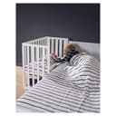 Childhome - Bedside Crib Beech - White