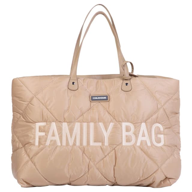 شنط نسائية - سهلة التنظيف تشايلد هوم Childhome - Family Bag - Puffered Beige