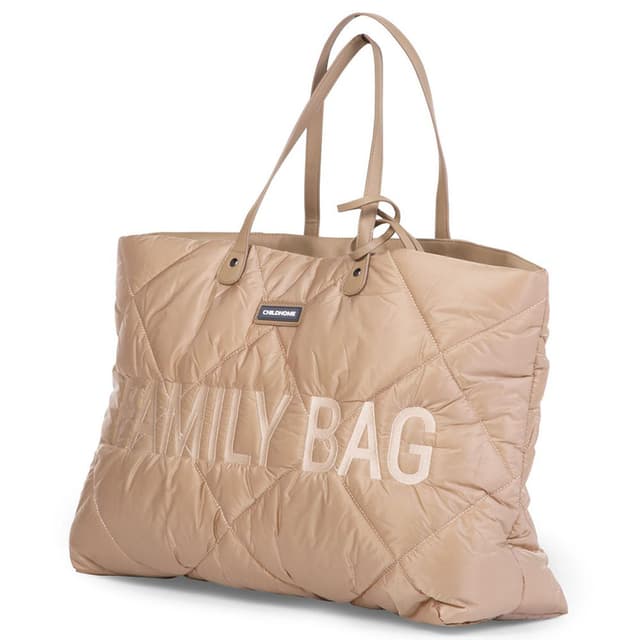 شنط نسائية - سهلة التنظيف تشايلد هوم Childhome - Family Bag - Puffered Beige
