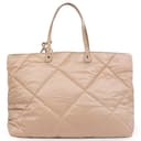 شنط نسائية - سهلة التنظيف تشايلد هوم Childhome - Family Bag - Puffered Beige