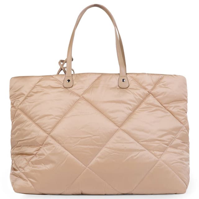 شنط نسائية - سهلة التنظيف تشايلد هوم Childhome - Family Bag - Puffered Beige
