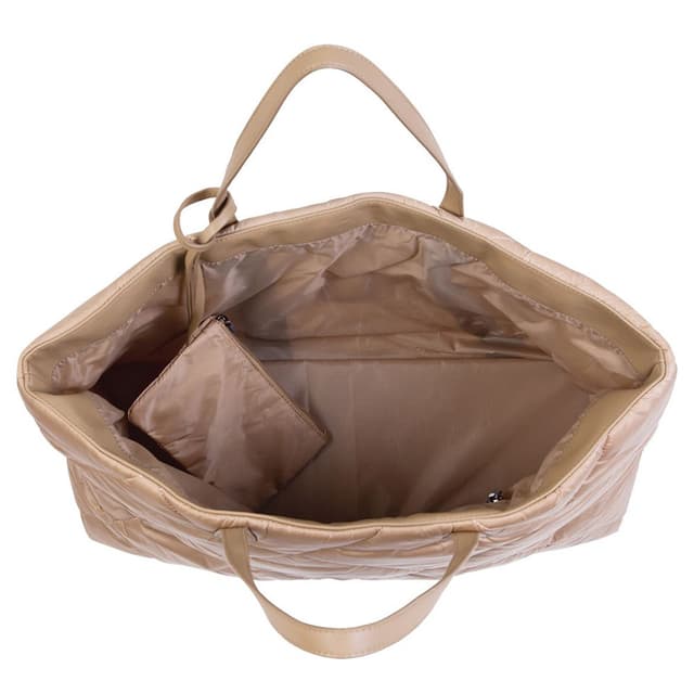 شنط نسائية - سهلة التنظيف تشايلد هوم Childhome - Family Bag - Puffered Beige