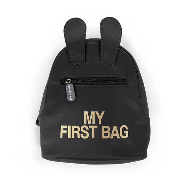شنط اطفال للظهر أسود تشايلدهوم Childhome - Kids My First Bag - Black