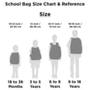 شنط الأطفال-  حجرة كبيرة لعلبة الغداء تشايلد هوم Childhome - Kids My First Bag - Grey