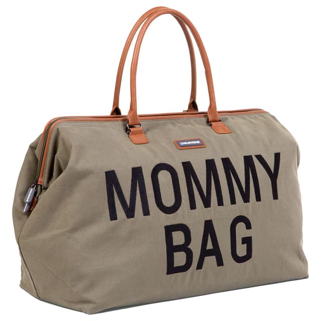 حقيبة مواليد - تتضمن سجادة تغير تشايلد هوم Childhome - Mommy Bag Big - Khaki