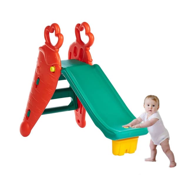 زحليقة اطفال من عمر 2-4سنوات على شكل جزرة تشينغ تشينغ Ching Ching Carrot Slider  Orange