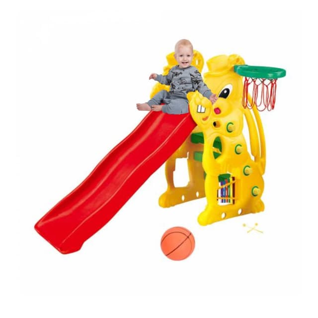 لعبة الأطفال - سهل التجميع  تشينج تشينج Ching Ching - Rabbit Slider - Yellow