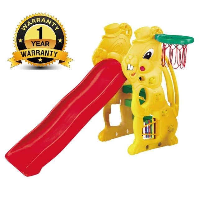 لعبة الأطفال - سهل التجميع  تشينج تشينج Ching Ching - Rabbit Slider - Yellow