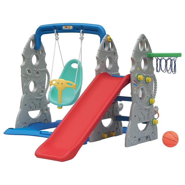 Ching Ching - Rocket Slide Swing - Silver