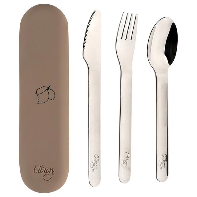 Citron - Cutlery Set - Brown - SW1hZ2U6MjEyMzczMQ==