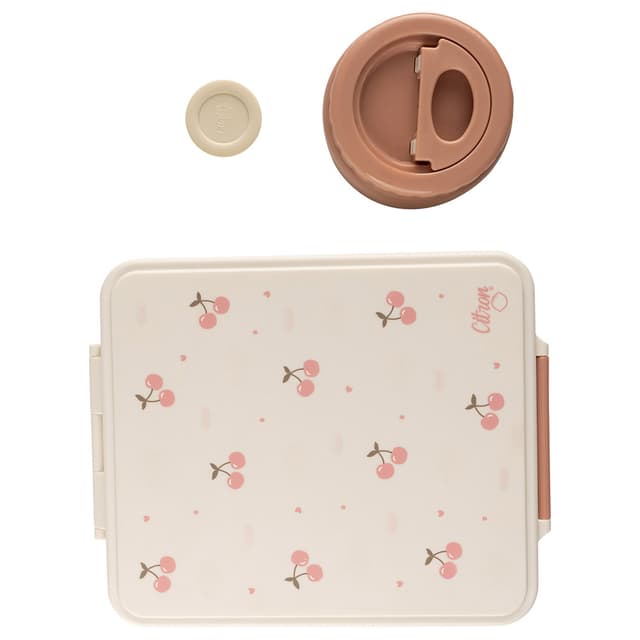 لانش بوكس أبيض سيترون Citron Grand Lunchbox Ivory