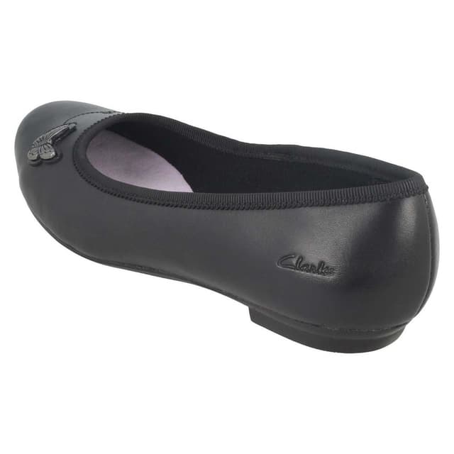 حذاء مدرسة بناتي  جلد لعمر 3 سنوات ومافوق  كلاركس Clarks  Abitha Rae JNR