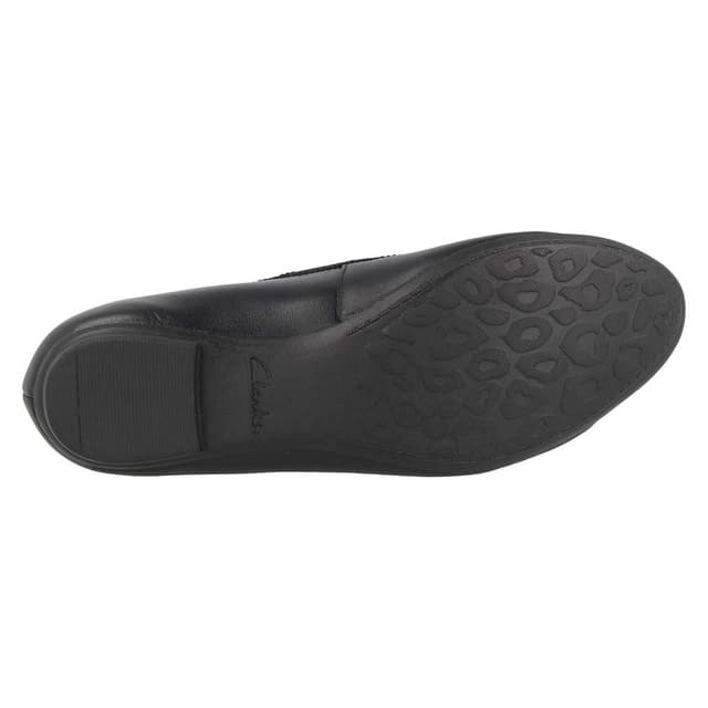 حذاء مدرسة بناتي  جلد لعمر 3 سنوات ومافوق  كلاركس Clarks  Abitha Rae JNR