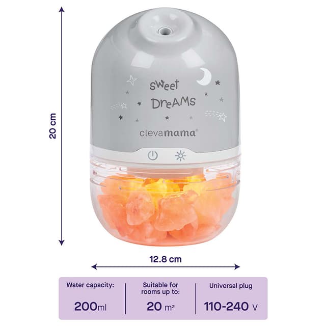 مصباح ملح الهيمالايا كليفاماما Clevamama - Clevapure Salt Lamp