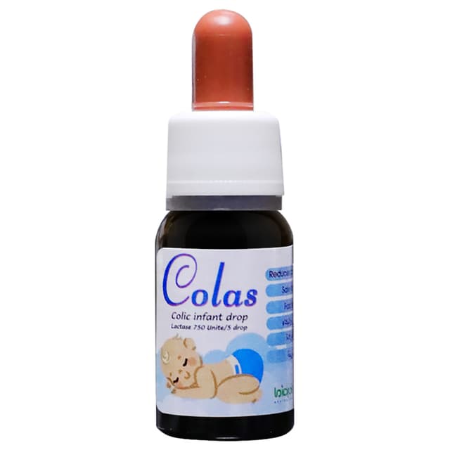 قطرات مغص للأطفال حديثي الولادة 10 مل كولاس Colas Colic Infant Drops 10ml