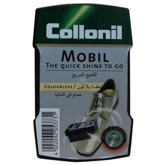 ملمع احذية شفاف للتلميع السريع كولونيل Collonil Mobil Sponge