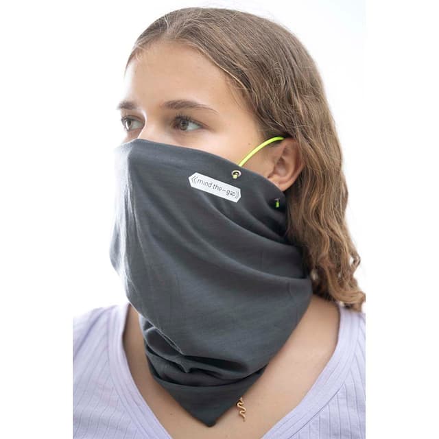 قناع واقي رمادي كوتشي كو Coochy Coo - Fashion Mask - Grey