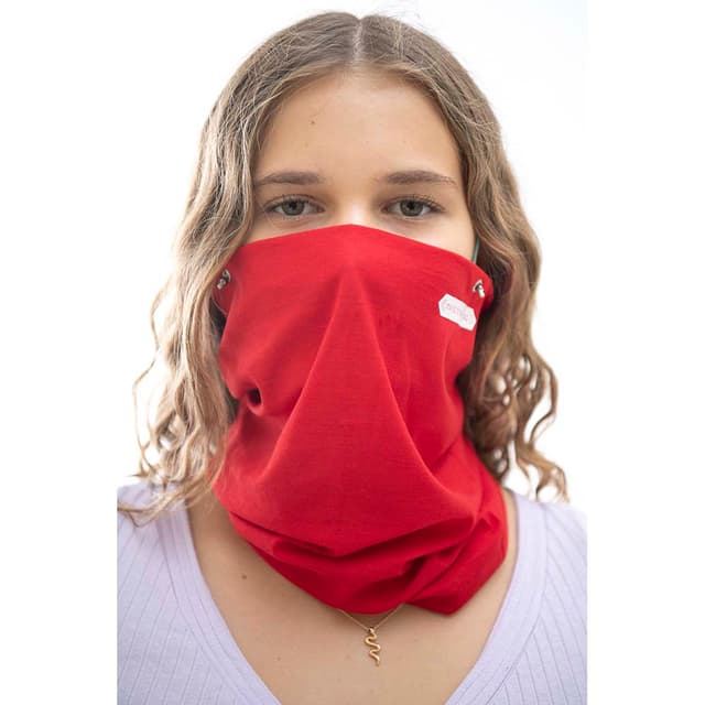 قناع واقي أحمر كوتشي كو Coochy Coo - Fashion Mask - Red