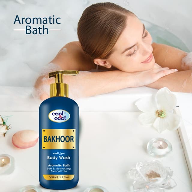 غسول للجسم للنساء والرجال 500 مل كول اند كول برائحة البخور Cool & Cool Body Wash - 445329