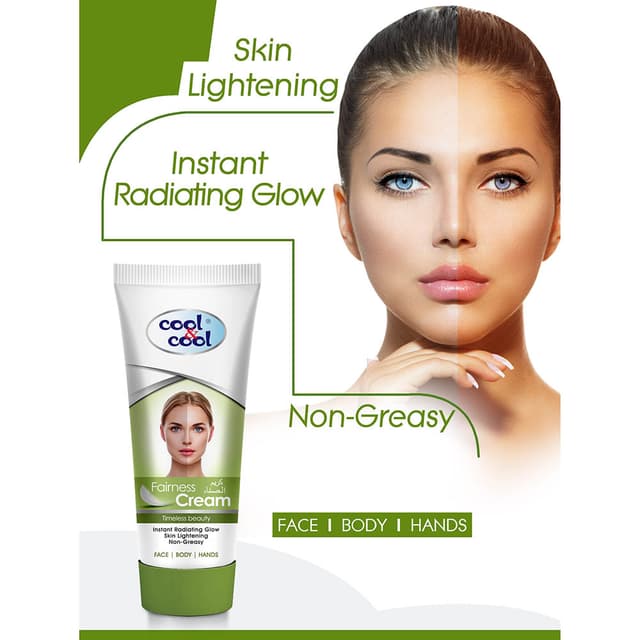 كريم لتفتيح البشرة 50 مل كول اند كول Cool & Cool Fairness Cream