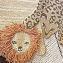 سجادة للاطفال صوف بشكل نمر كرين بيبي Crane Baby - Leopard Shape Rug