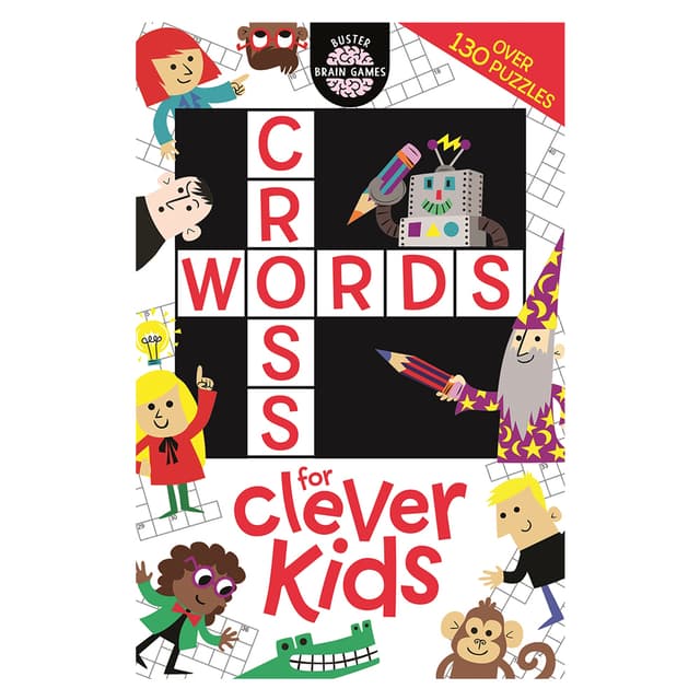 كتاب كلمات متقاطعة للأطفال الأذكياء Crosswords for Clever Kids