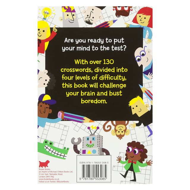 كتاب كلمات متقاطعة للأطفال الأذكياء Crosswords for Clever Kids