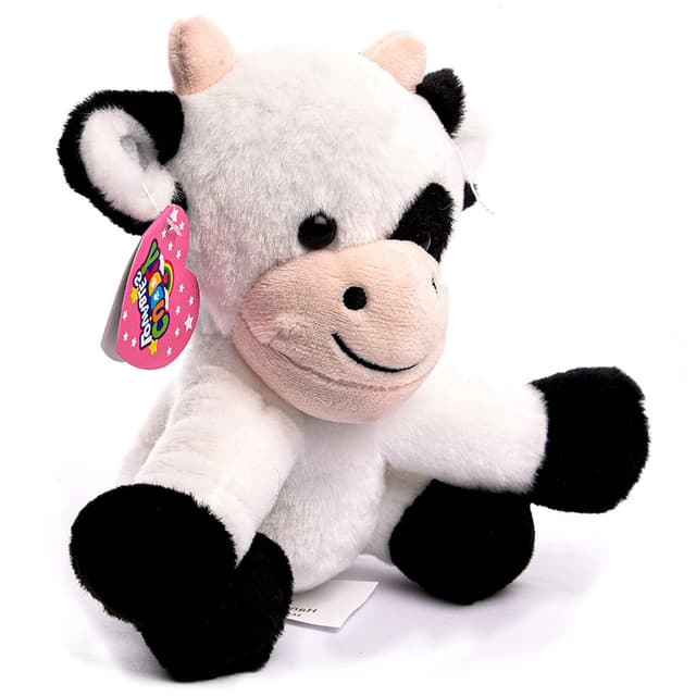 دمى محشوة للأطفال- ناعمة وعالية الجودة كادلي Cuddly Loveables - Cow Plush Toy 15cm