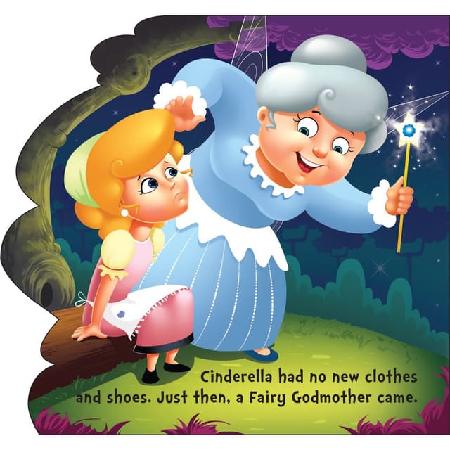 Om Books International Cutout Books: Cinderella(Fairy Tales) main image 1