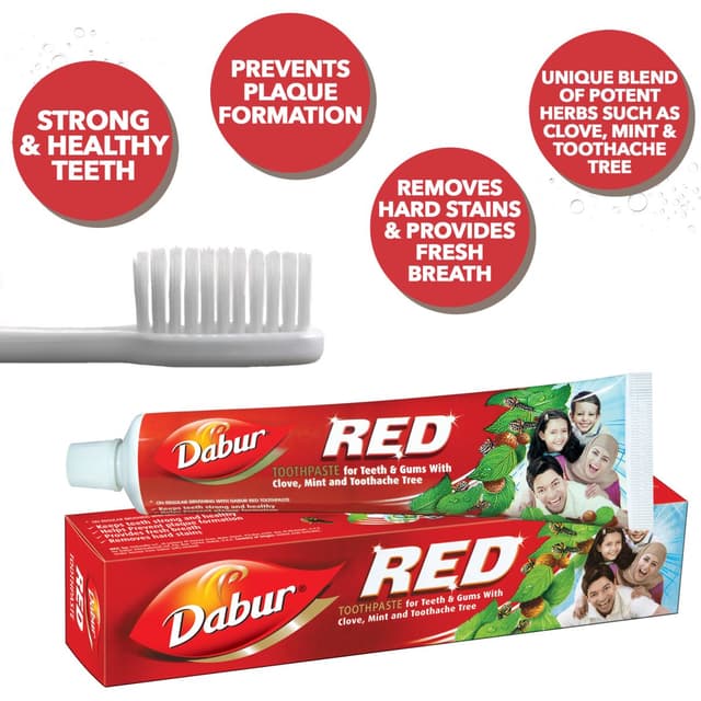 Dabur - Red Toothpaste 200gm
