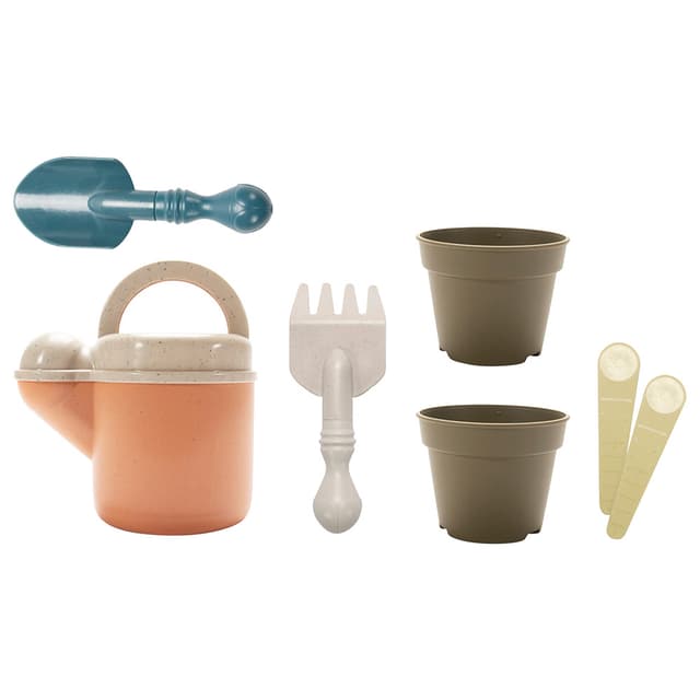 مجموعة أدوات الحديقة للاطفال من البلاستيك الحيوي من دانتوي Dantoy - Bioplastic Gardening Tools Set
