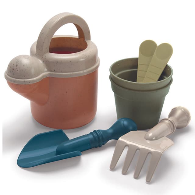 مجموعة أدوات الحديقة للاطفال من البلاستيك الحيوي من دانتوي Dantoy - Bioplastic Gardening Tools Set