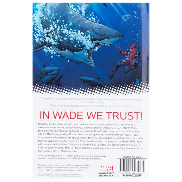 قصص اطفال ديدبول الجزء الأول لغة انجليزية مارفل Deadpool (Volume 1)