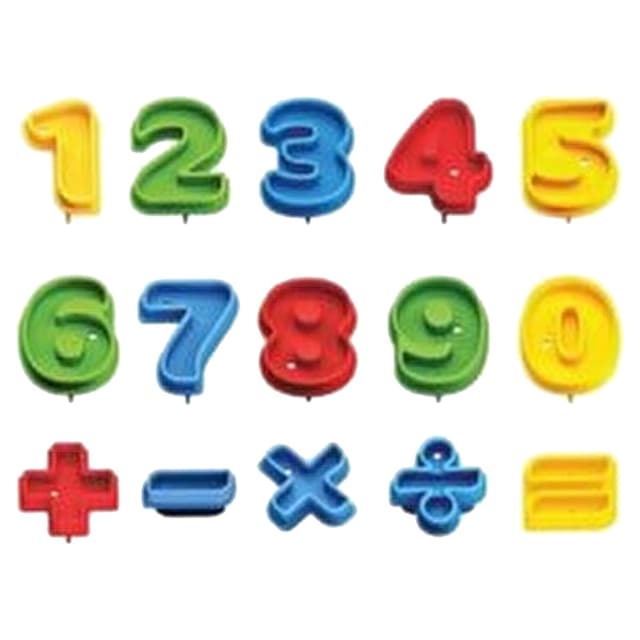 مجموعة ألعاب الرمل بتصميم أرقام ديدي Dede - Arts And Numbers Sand Set