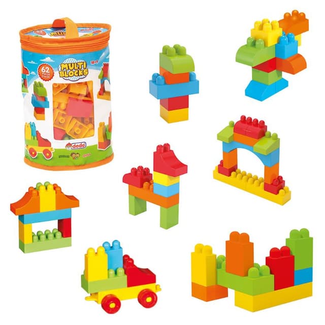 مكعبات كبيرة 62 قطعة ديدي Dede - Big Multi Blocks 62 Pcs
