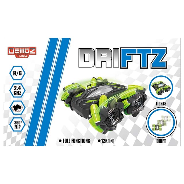 سيارة تحكم عن بعد 2.4 جيجا قطعة واحدة متنوعة ديموز Demoz RC Driftz Car 2.4G Assorted 1pc