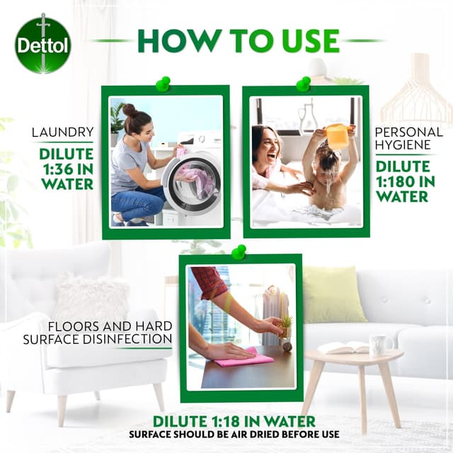 Dettol - Antiseptic Liquid 2L + 500ml