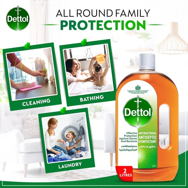 Dettol - Antiseptic Liquid 2L + 500ml