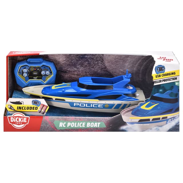 Dickie Toys - RC Police Boat