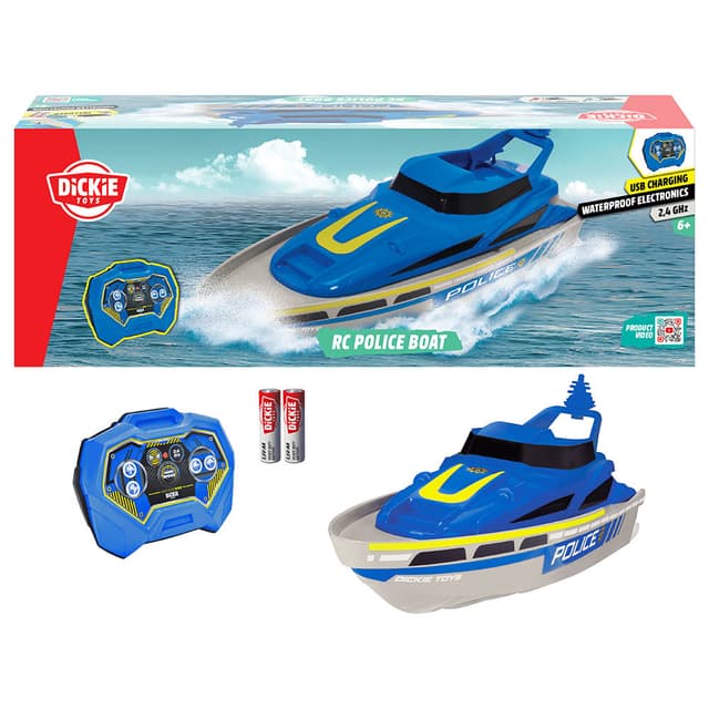 Dickie Toys - RC Police Boat