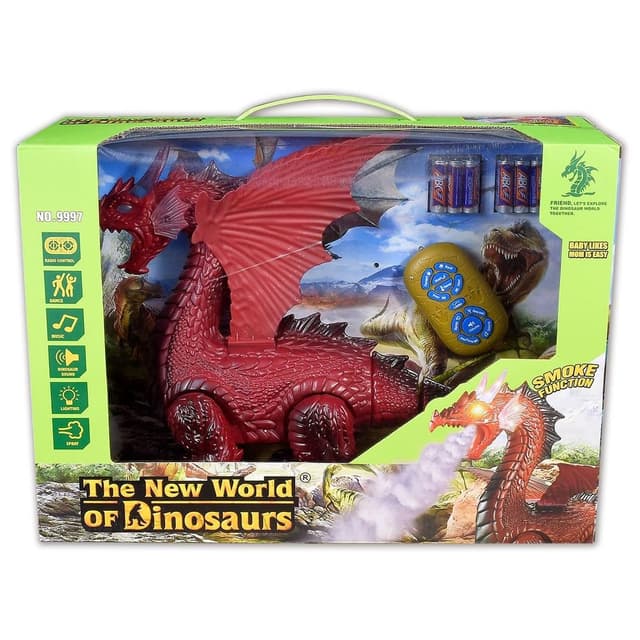 لعبة ديناصور ينفث البخار دينوميت DinoMight Vapor Breathing Dragon