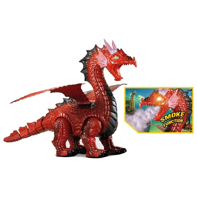 لعبة ديناصور ينفث البخار دينوميت DinoMight Vapor Breathing Dragon