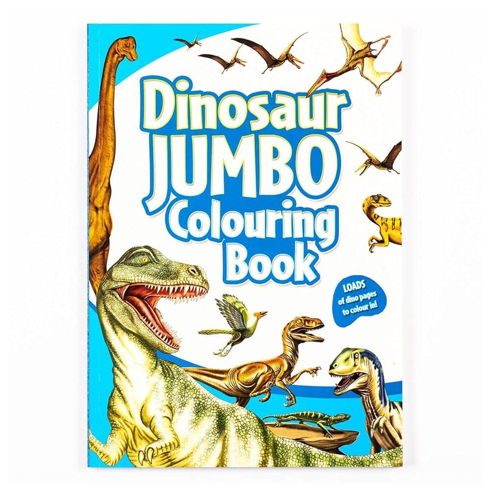 Dinosaur Jumbo Colouring Book