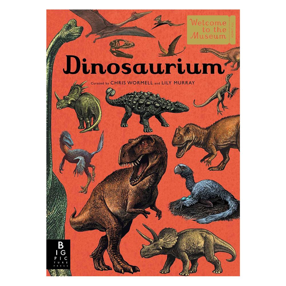 كتاب عالم الديناصورات الأسطوري باللغة الإنجليزية من بونيه للنشر Dinosaurium