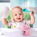 كوب اطفال مع مصاصة سيلكون وردي ديزني Disney Baby Handle Cup