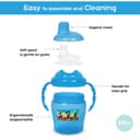 كوب اطفال بمصاص بسعة 225 مل أزرق ديزني Disney Baby Spout Cup